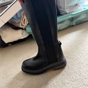 Black Knee-High Women's Boots